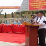 Lễ an táng hài cốt liệt sỹ quân tình nguyện và chuyên gia Việt Nam hy sinh tại Lào đợt 2 mùa khô 2014 – 2015